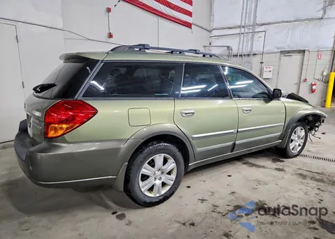 2005 Subaru Legacy Outback 2.5I Limited from USA, damaged, VIN 4S4BP62C057354903
